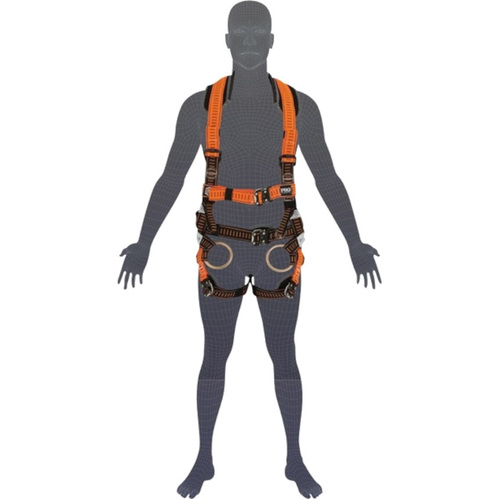 WORKWEAR, SAFETY & CORPORATE CLOTHING SPECIALISTS - HARNESS - SUPREME - SMALL TOWER WORKER WITH NYLON HARNESS BAG