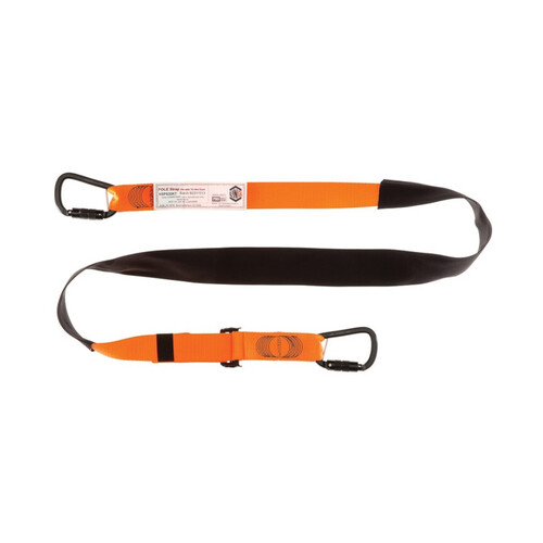 WORKWEAR, SAFETY & CORPORATE CLOTHING SPECIALISTS - LINQ Pole Strap 2M Triple Action Karabiner