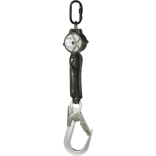 WORKWEAR, SAFETY & CORPORATE CLOTHING SPECIALISTS - MICRON 2M SCREW GATE KARABINER & ALUMINUM D/A SCAFF HOOK