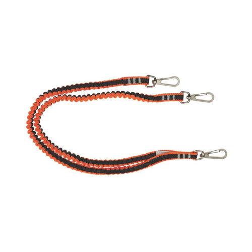 WORKWEAR, SAFETY & CORPORATE CLOTHING SPECIALISTS - Tool Lanyard Twin Tail- Snap Kara x 3