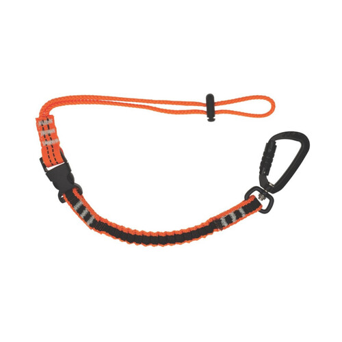 WORKWEAR, SAFETY & CORPORATE CLOTHING SPECIALISTS - Tool Lanyard- Dbl Act kara with Detachable Tool Strap