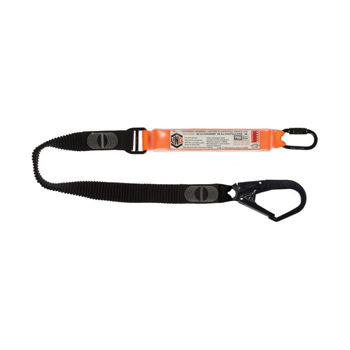 WORKWEAR, SAFETY & CORPORATE CLOTHING SPECIALISTS LINQ Elite Single Leg Elasticated Lanyard with Hardware KD & SD