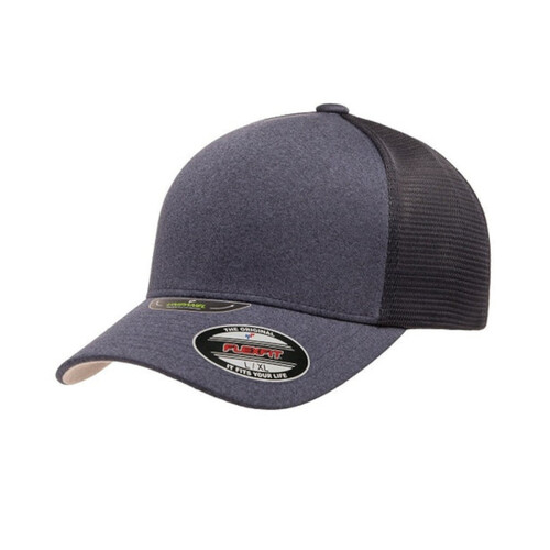 WORKWEAR, SAFETY & CORPORATE CLOTHING SPECIALISTS - 5511UP - FLEXFIT UNIPANEL TRUCKER MESH CAP