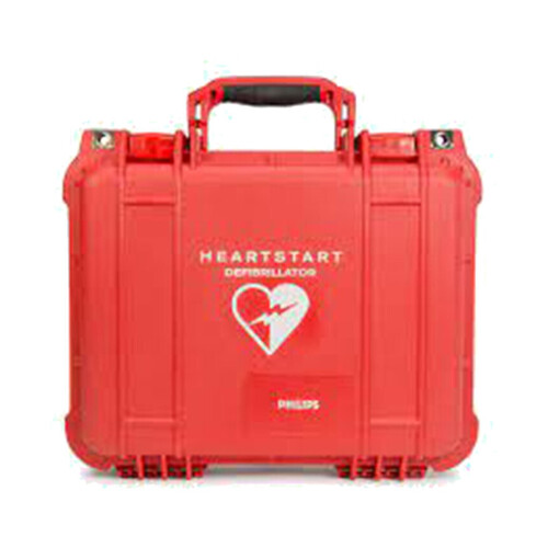 WORKWEAR, SAFETY & CORPORATE CLOTHING SPECIALISTS - DEFIB CARRY CASE -PLASTIC WATERPROOF SHELL-SUITS HS1 AND FRX