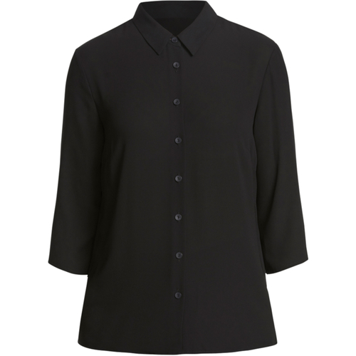 WORKWEAR, SAFETY & CORPORATE CLOTHING SPECIALISTS - 3/4 SLEEVE PLEAT DETAIL BLOUSE