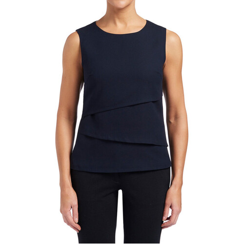 WORKWEAR, SAFETY & CORPORATE CLOTHING SPECIALISTS DISCONTINUED - NNT - SLEEVELESS LAYERED TOP