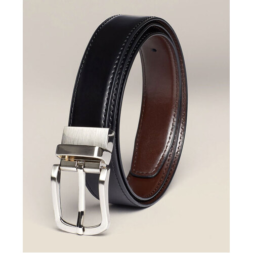 WORKWEAR, SAFETY & CORPORATE CLOTHING SPECIALISTS - LEATHER REVERSIBLE BELT