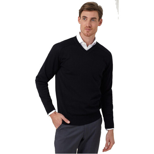 WORKWEAR, SAFETY & CORPORATE CLOTHING SPECIALISTS - NNT - V-NECK SWEATER