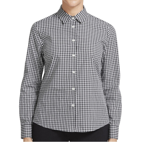 WORKWEAR, SAFETY & CORPORATE CLOTHING SPECIALISTS - Everyday - L/S CHECK SHIRT LADIES