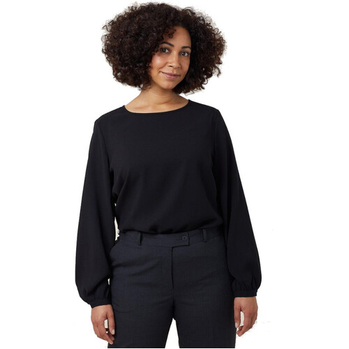 WORKWEAR, SAFETY & CORPORATE CLOTHING SPECIALISTS NNT - LONG SLEEVE BLOUSE