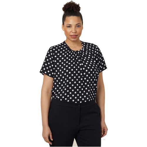 WORKWEAR, SAFETY & CORPORATE CLOTHING SPECIALISTS - S/S SPOT BLOUSE