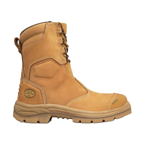 WORKWEAR, SAFETY & CORPORATE CLOTHING SPECIALISTS AT 55 - 200mm Zip Side Lace Up Boot - 55385