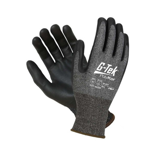 WORKWEAR, SAFETY & CORPORATE CLOTHING SPECIALISTS - G-TEK POLYKOR X7 PLATINUM F+ 18 GAUGE NITRILE/PPU