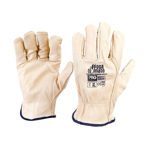 WORKWEAR, SAFETY & CORPORATE CLOTHING SPECIALISTS RIGGAMATE CUT RESISTANT COW GRAIN PREMIUM GLOVE