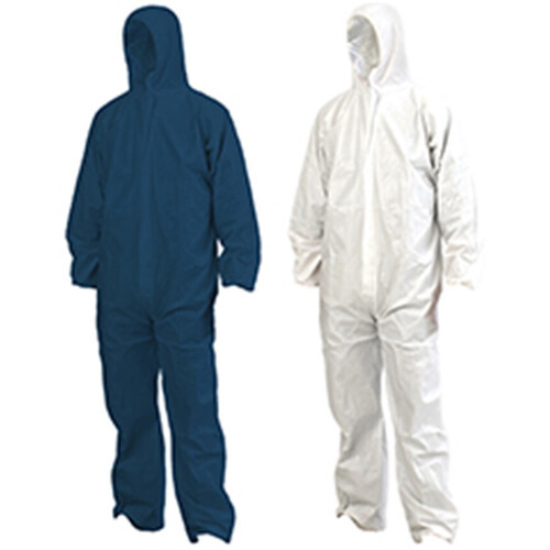 WORKWEAR, SAFETY & CORPORATE CLOTHING SPECIALISTS - Disp PP Coveralls - Blue