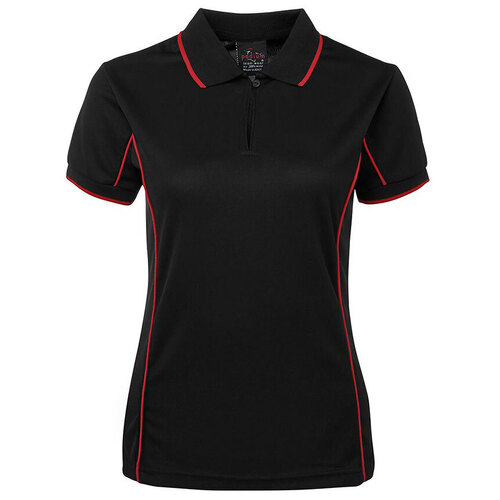 WORKWEAR, SAFETY & CORPORATE CLOTHING SPECIALISTS Podium Ladies Short Sleeve Piping Polo