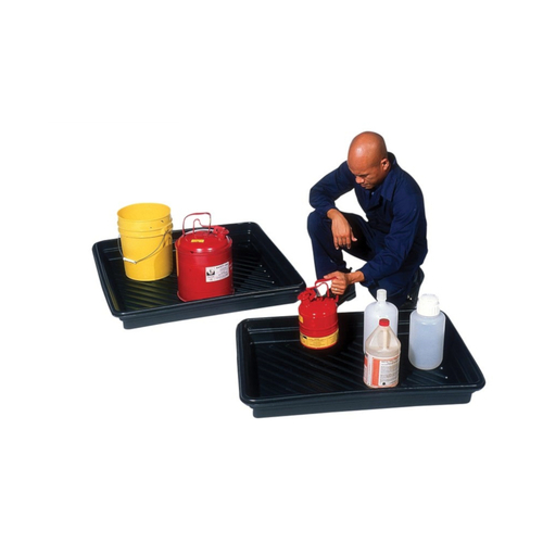 WORKWEAR, SAFETY & CORPORATE CLOTHING SPECIALISTS - PRATT UTILITY TRAY BLACK 68LTR