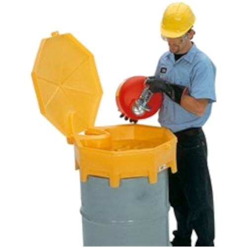 WORKWEAR, SAFETY & CORPORATE CLOTHING SPECIALISTS - PRATT GLOBAL FUNNEL WITH SPOUT AND HINGED COVER