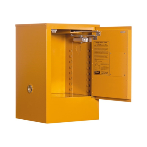 WORKWEAR, SAFETY & CORPORATE CLOTHING SPECIALISTS - PRATT CLASS 4 DANGEROUS GOODS 30LTR CABINET. 1 DOOR, 1 SHELF