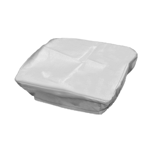 WORKWEAR, SAFETY & CORPORATE CLOTHING SPECIALISTS - PRATT 240L BIN COVER - WHITE