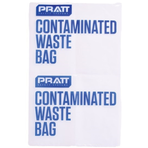 WORKWEAR, SAFETY & CORPORATE CLOTHING SPECIALISTS - PRATT CONTAMINATED WASTE BAG  PACK OF 10 BAGS