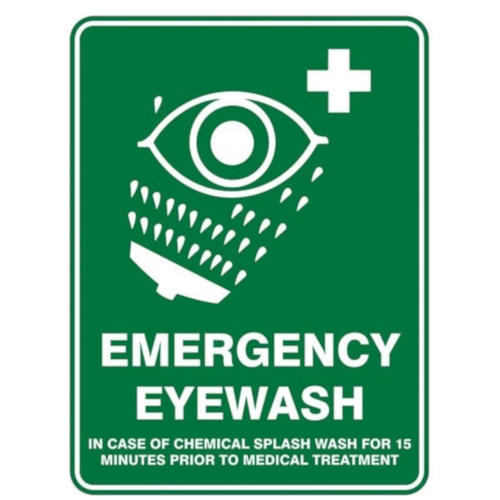 WORKWEAR, SAFETY & CORPORATE CLOTHING SPECIALISTS EMERGENCY EYEWASH PIC (PS3CP) 450 X 300 POLY