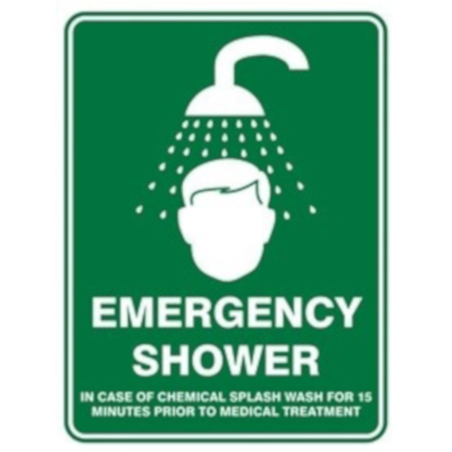 WORKWEAR, SAFETY & CORPORATE CLOTHING SPECIALISTS EMERGENCY SHOWER PIC (PS2CP) 450 X 300 POLY