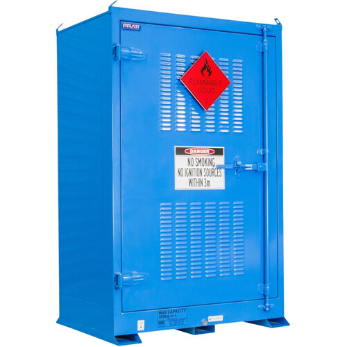 WORKWEAR, SAFETY & CORPORATE CLOTHING SPECIALISTS - PRATT OUTDOOR DANGEROUS GOODS STORAGE CABINET - 350L