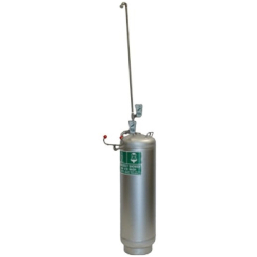 WORKWEAR, SAFETY & CORPORATE CLOTHING SPECIALISTS - PRATT PORTABLE PRESSURISED COMBO SHOWER & TWIN EYE WASH 106LTR UNIT