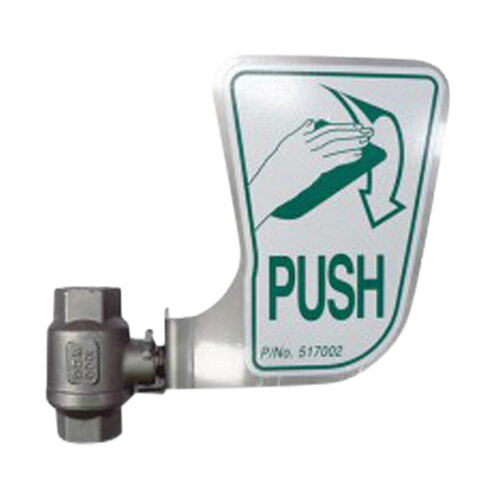 WORKWEAR, SAFETY & CORPORATE CLOTHING SPECIALISTS - PRATT PUSH HANDLE & 15MM BALL VALVE KIT - VERTICAL ASSEMBLY