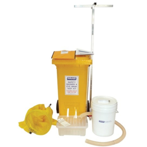 WORKWEAR, SAFETY & CORPORATE CLOTHING SPECIALISTS - PRATT SHOWER TEST KIT WITH BIN