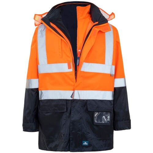 WORKWEAR, SAFETY & CORPORATE CLOTHING SPECIALISTS UTILITY 4-IN-1 JACKET & VEST