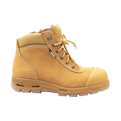 WORKWEAR, SAFETY & CORPORATE CLOTHING SPECIALISTS - Cobar Wheat Nubuck Zip Sided Boot