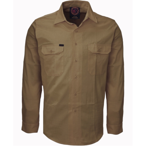 WORKWEAR, SAFETY & CORPORATE CLOTHING SPECIALISTS - Open Front Vented Shirt L/S