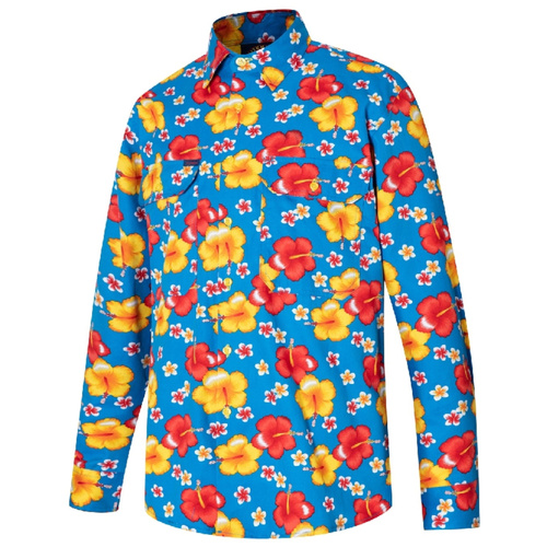 WORKWEAR, SAFETY & CORPORATE CLOTHING SPECIALISTS - DISCONTINUED - Vented Open Front L/W L/S Shirt