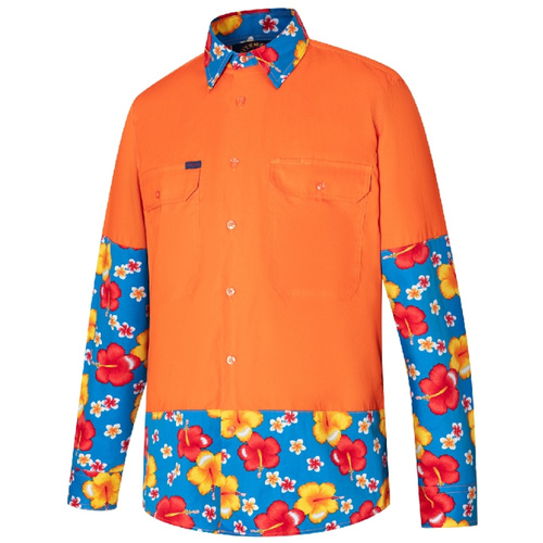 WORKWEAR, SAFETY & CORPORATE CLOTHING SPECIALISTS - DISCONTINUED - Vented Open Front L/W L/S Shirt