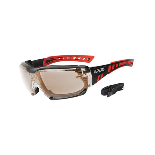 WORKWEAR, SAFETY & CORPORATE CLOTHING SPECIALISTS - Speed Pro Red/Black Frame AF/AS Eclipse Lens