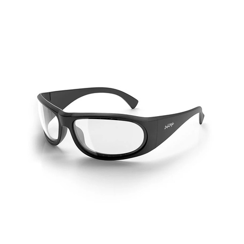 WORKWEAR, SAFETY & CORPORATE CLOTHING SPECIALISTS Sonics Matte Black Frame Clear Lens