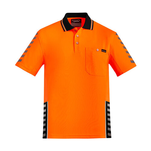 WORKWEAR, SAFETY & CORPORATE CLOTHING SPECIALISTS - Mens Hi Vis Komodo Polo