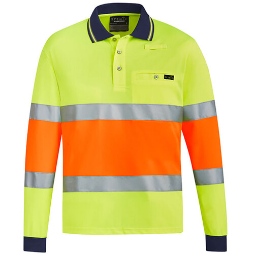 WORKWEAR, SAFETY & CORPORATE CLOTHING SPECIALISTS - Unisex Hi Vis Bio Motion Taped Polo