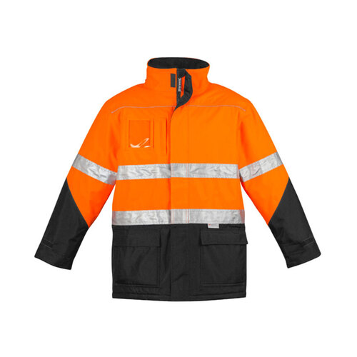 WORKWEAR, SAFETY & CORPORATE CLOTHING SPECIALISTS - Mens Hi Vis Storm Jacket