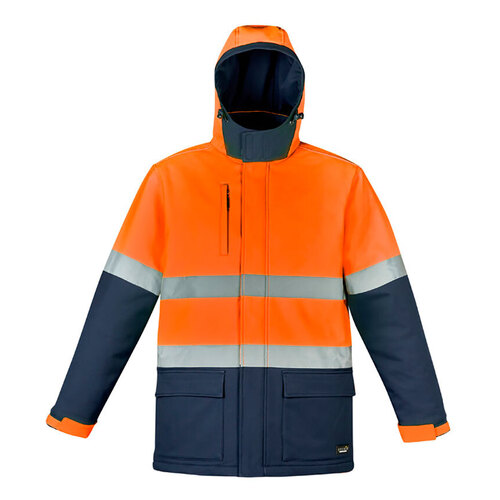 WORKWEAR, SAFETY & CORPORATE CLOTHING SPECIALISTS - Unisex Hi Vis Antarctic Softshell Taped Jacket