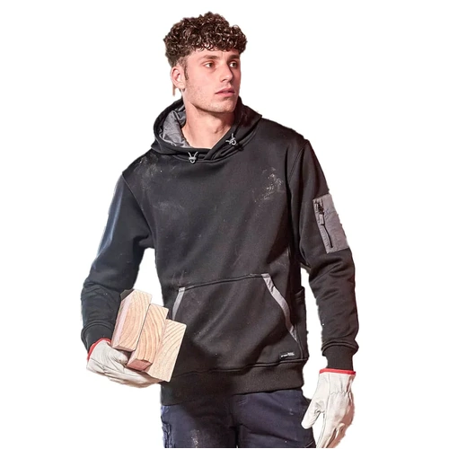 WORKWEAR, SAFETY & CORPORATE CLOTHING SPECIALISTS Unisex Streetworx Water Resistant Hoodie