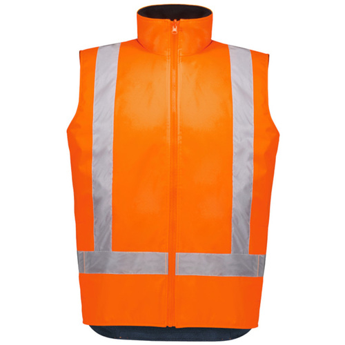 WORKWEAR, SAFETY & CORPORATE CLOTHING SPECIALISTS Unisex Hi Vis Waterproof Reversible Vest