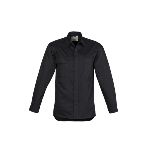 WORKWEAR, SAFETY & CORPORATE CLOTHING SPECIALISTS - Mens Lightweight Tradie L/S Shirt