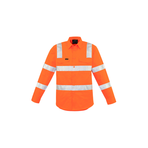 WORKWEAR, SAFETY & CORPORATE CLOTHING SPECIALISTS Mens Bio Motion Vic Rail Shirt