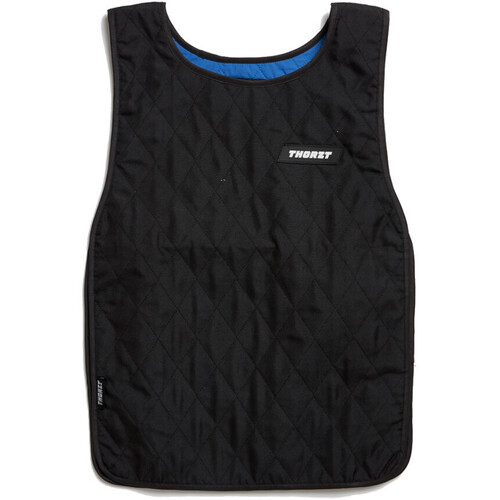 WORKWEAR, SAFETY & CORPORATE CLOTHING SPECIALISTS - COOLING SLIP-OVER VEST BLACK