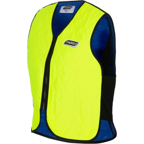 WORKWEAR, SAFETY & CORPORATE CLOTHING SPECIALISTS - THORZT EVAPORATIVE COOLING VEST HIGH VIZ YELLOW XS