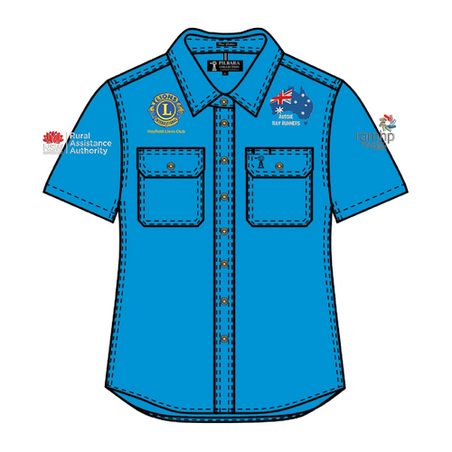 WORKWEAR, SAFETY & CORPORATE CLOTHING SPECIALISTS - Women's Pilbara Open Front S/S Shirt