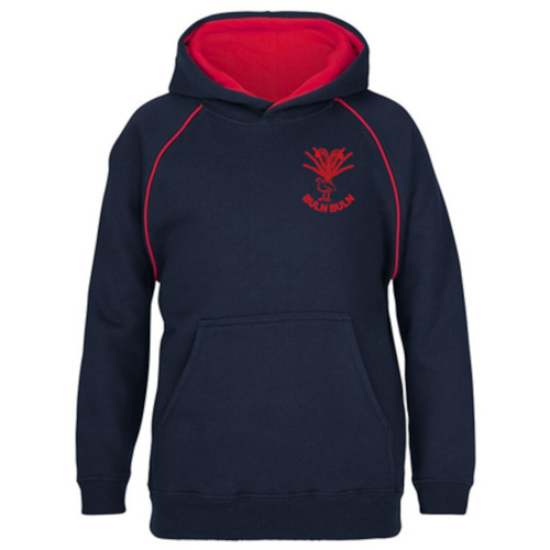 WORKWEAR, SAFETY & CORPORATE CLOTHING SPECIALISTS JB's CONTRAST FLEECY HOODIE - Kids
